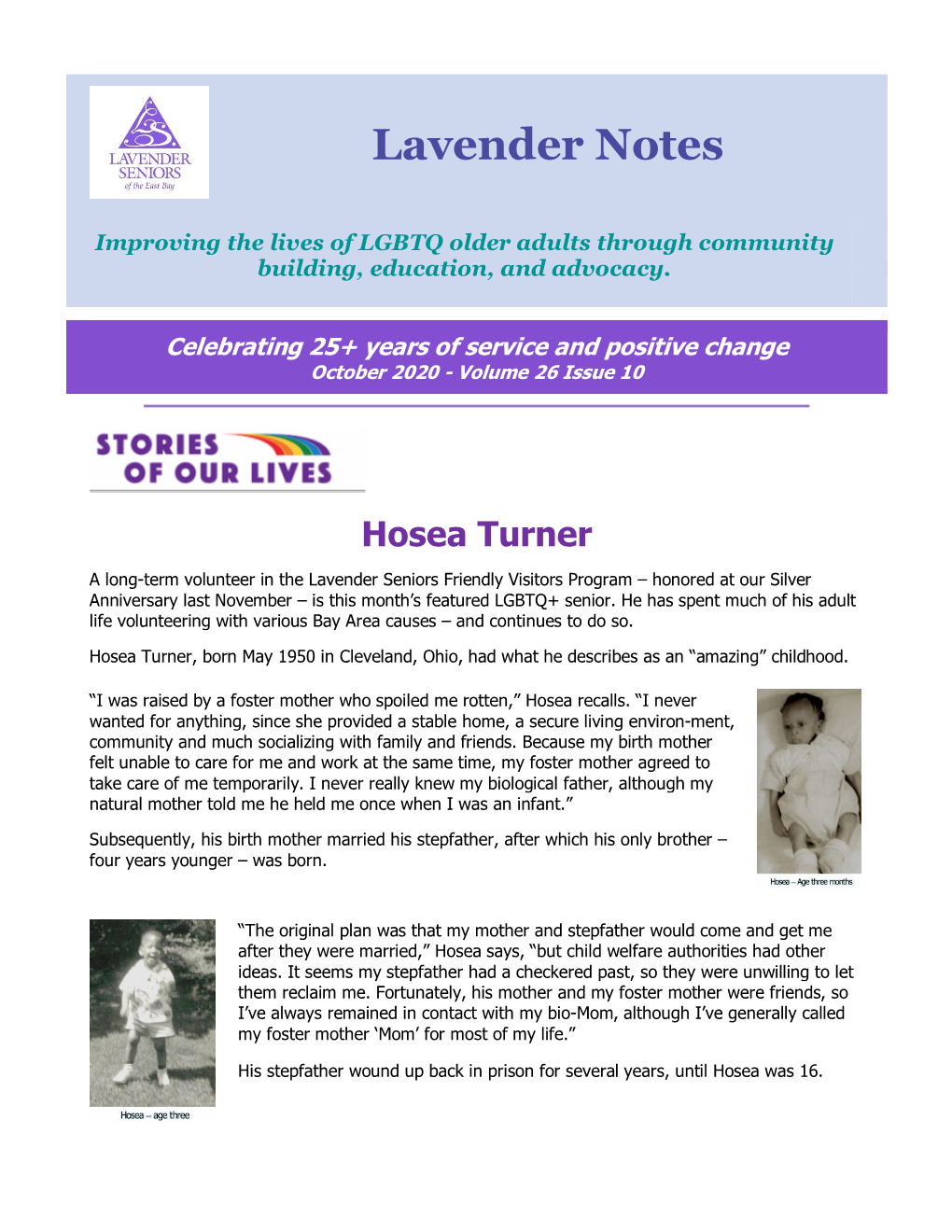 Lavender Notes
