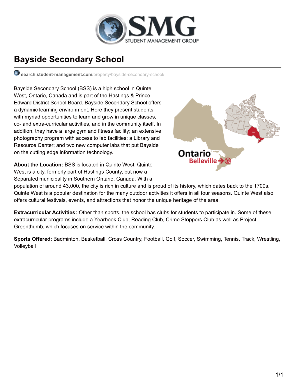 Bayside Secondary School