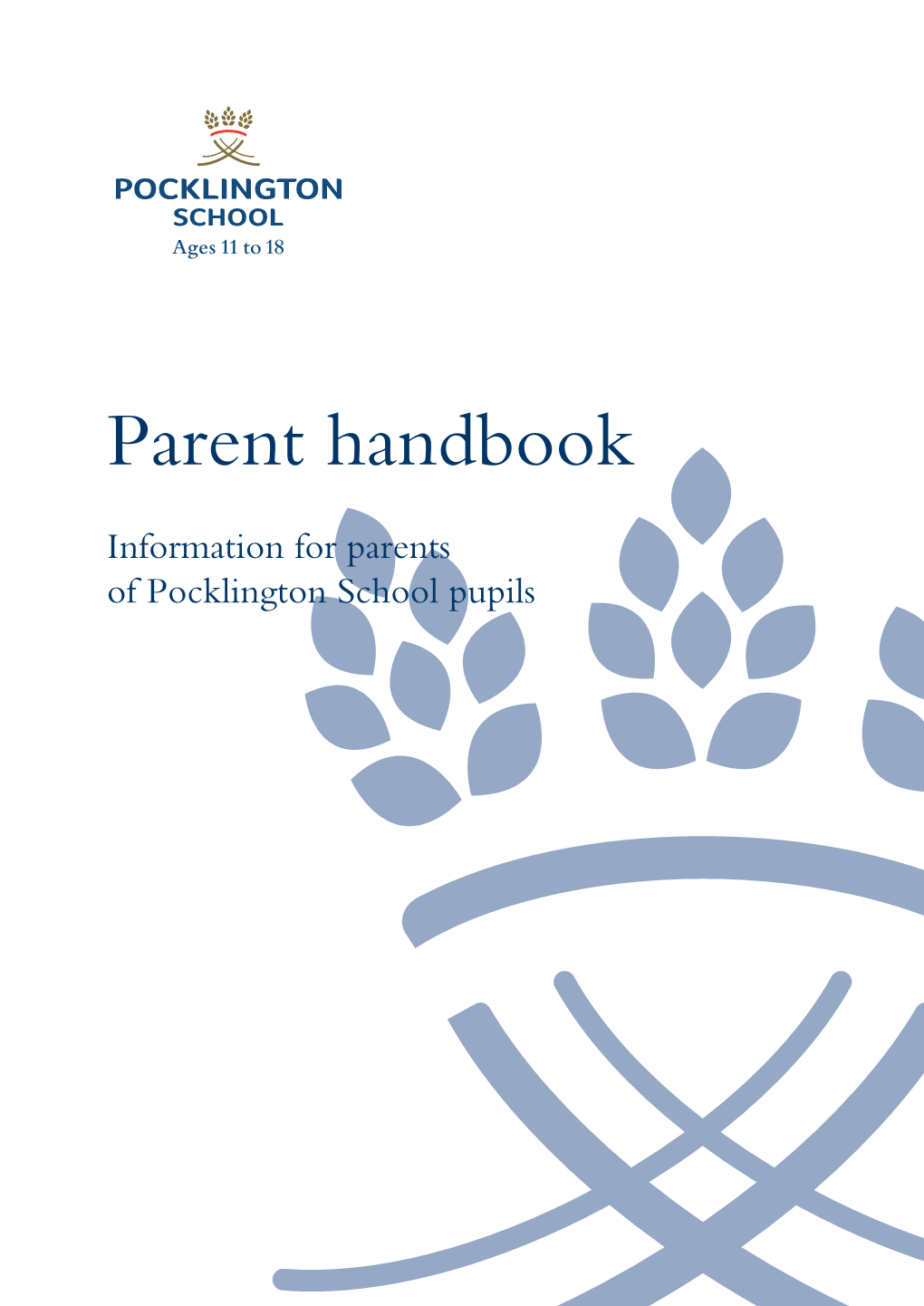 Pocklington School – Pupil & Parents' Handbook