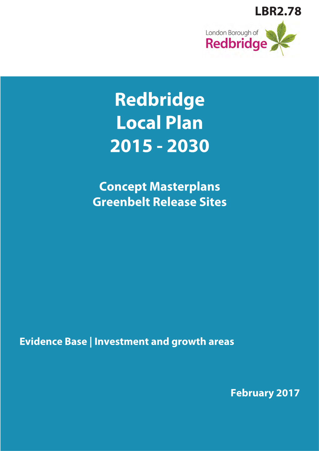 Redbridge Local Plan 2015 - 2030