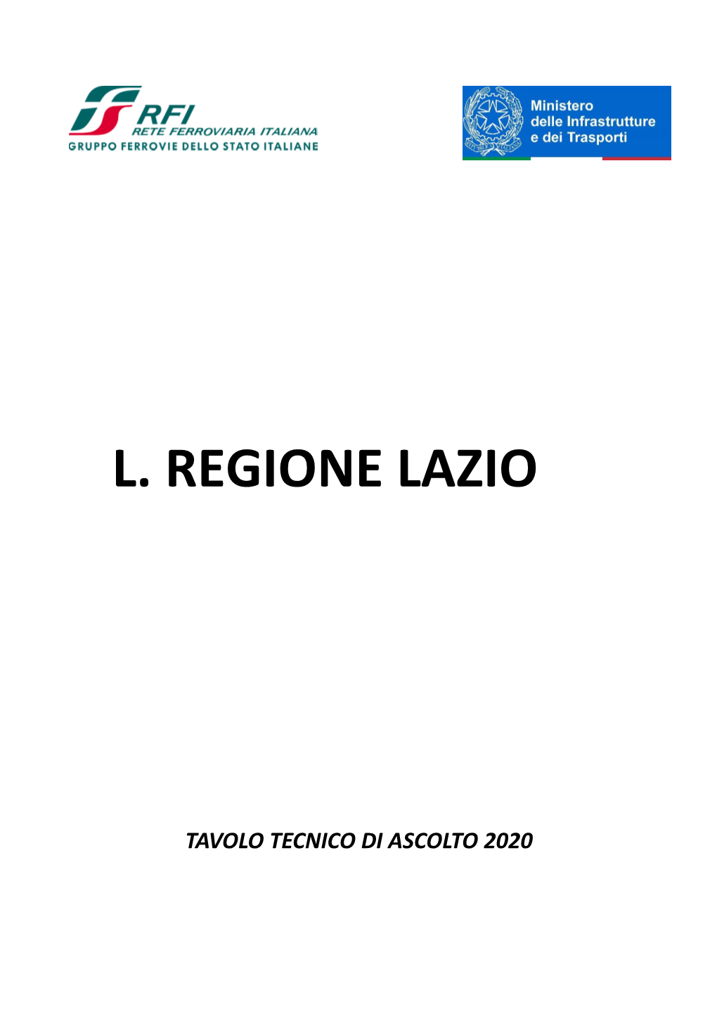 L. Regione Lazio