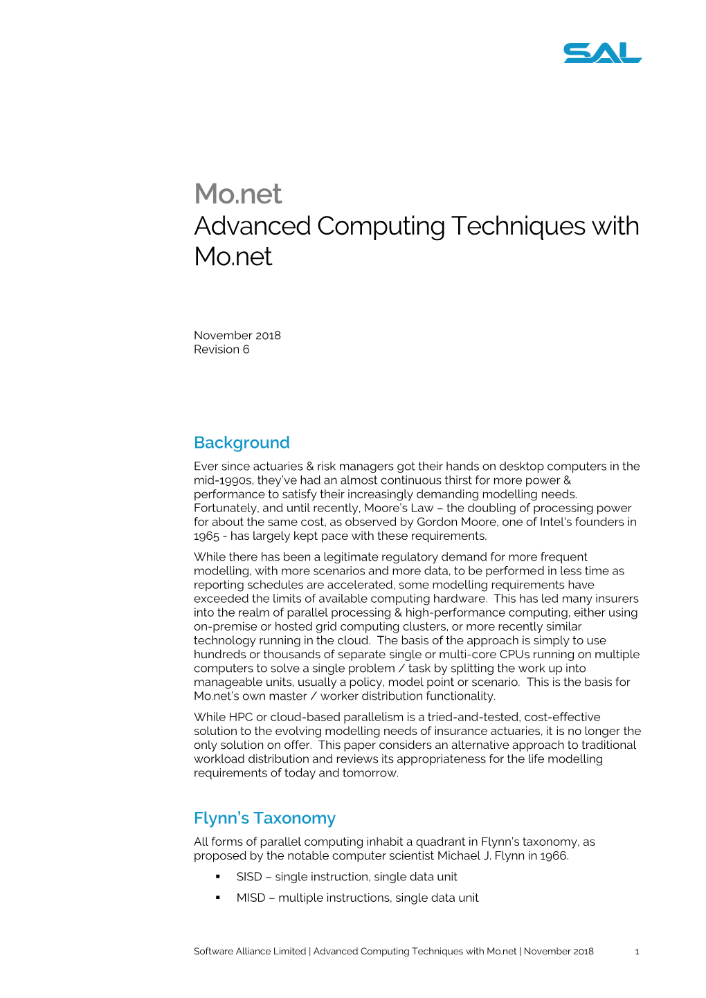 Mo.Net Advanced Computing Techniques with Mo.Net