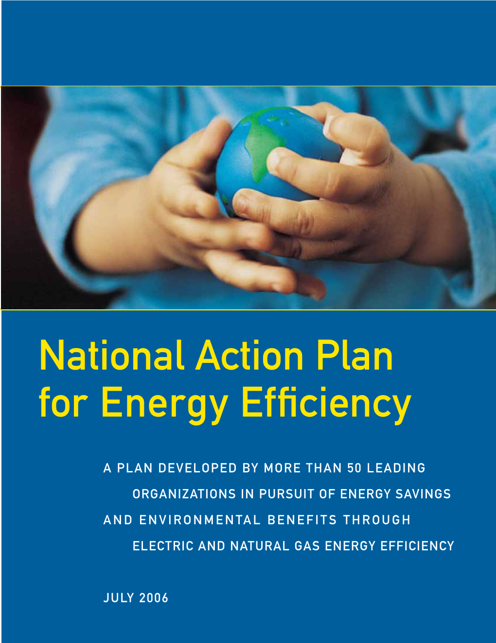 National Action Plan for Energy Efficiency Report