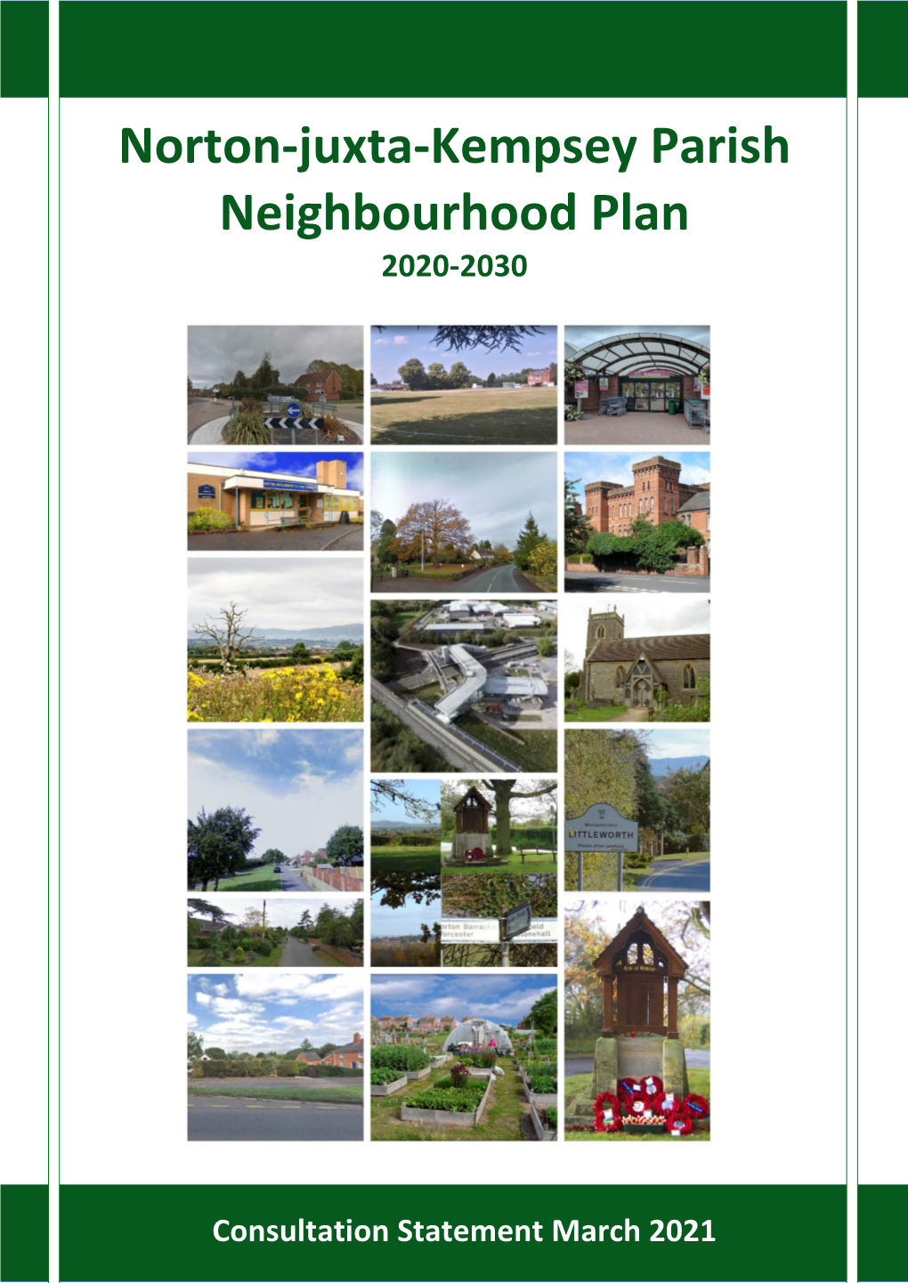 Norton-Juxta-Kempsey Parish Neighbourhood Plan 2020-2030