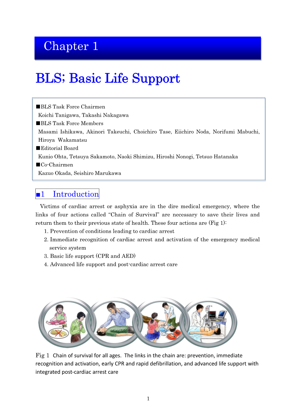 Chapter 1 1 Basic Life Support