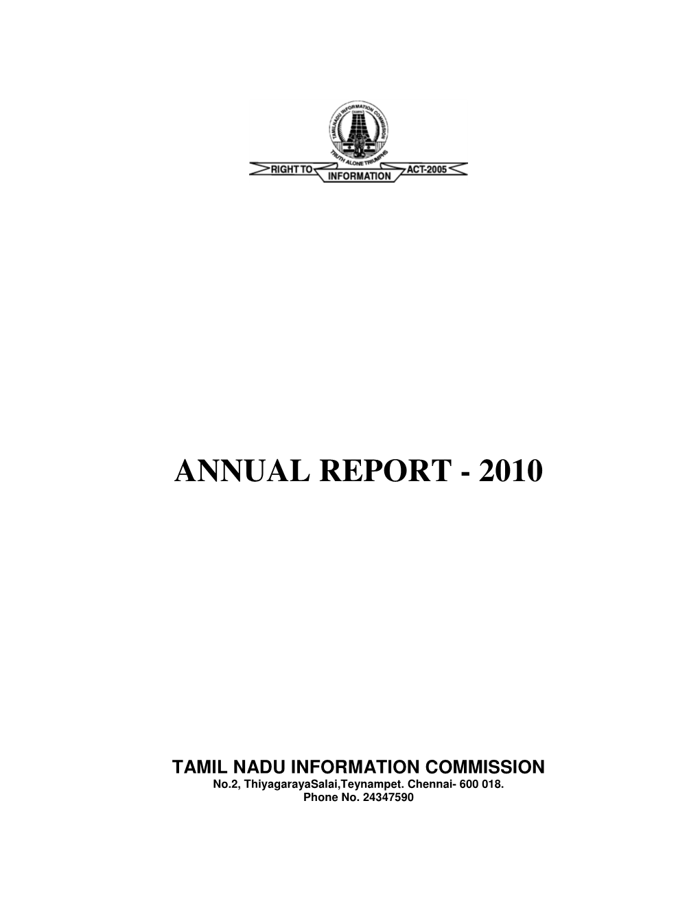 Annual Report - 2010