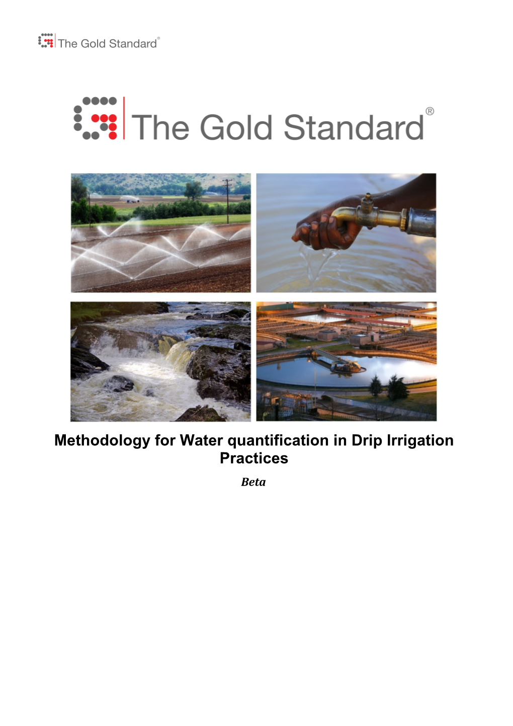 Methodology for Water Quantification in Drip Irrigation Practic Es