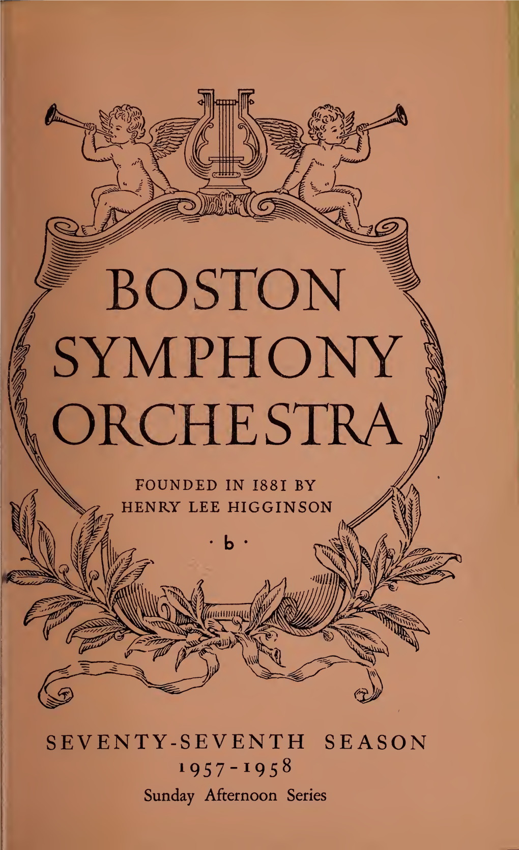 Boston Symphony Orchestra Concert Programs, Season 77, 1957-1958, Subscription
