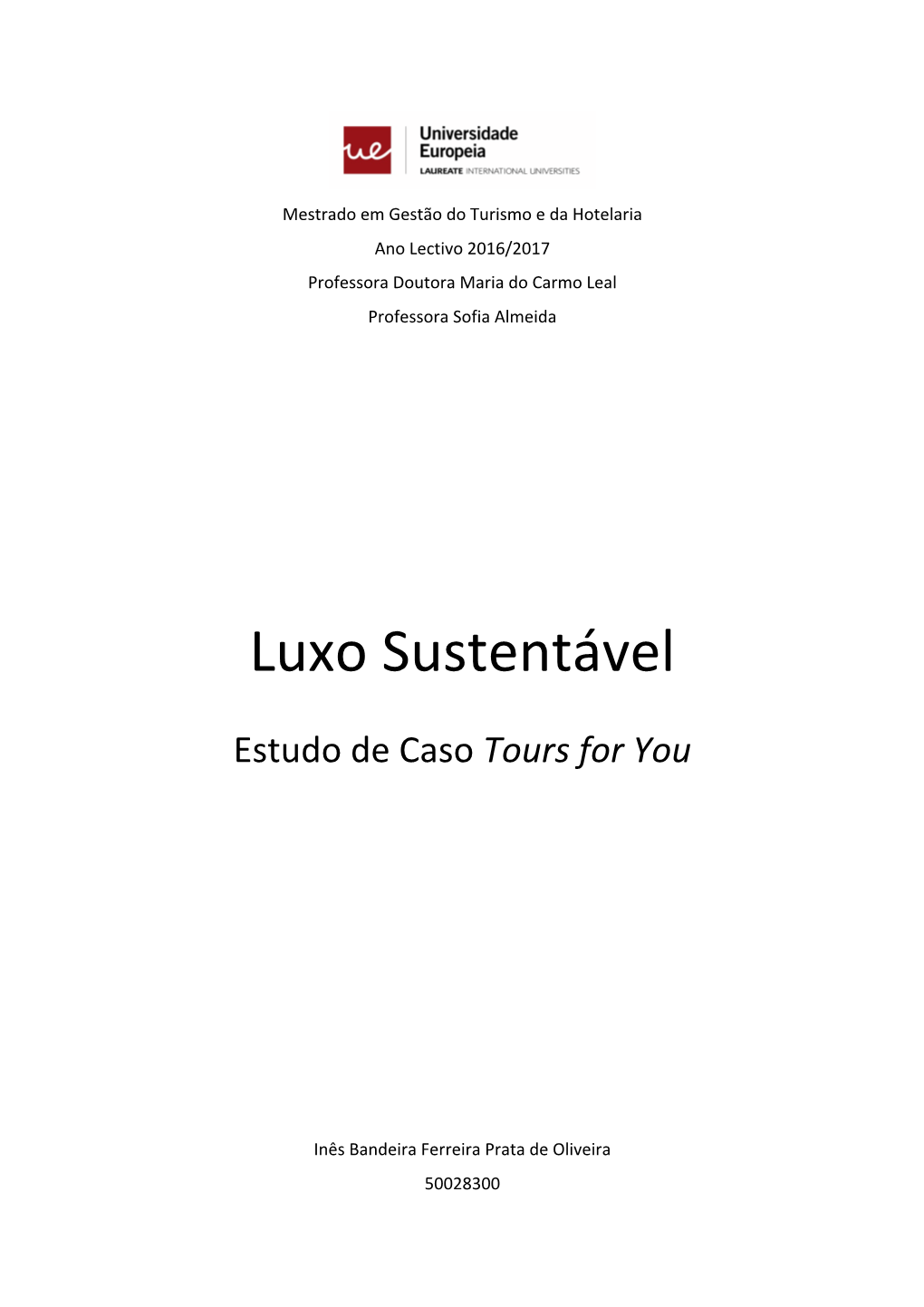 Luxo Sustentável