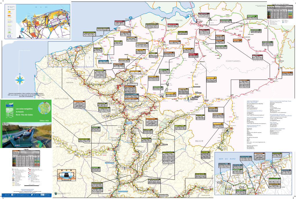 Les Voies Navigables Du Bassin Nord-Pas-De-Calais