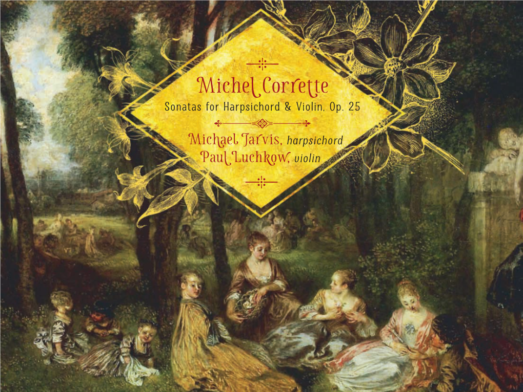 Michel Corrette Sonatas for Harpsichord & Violin, Op