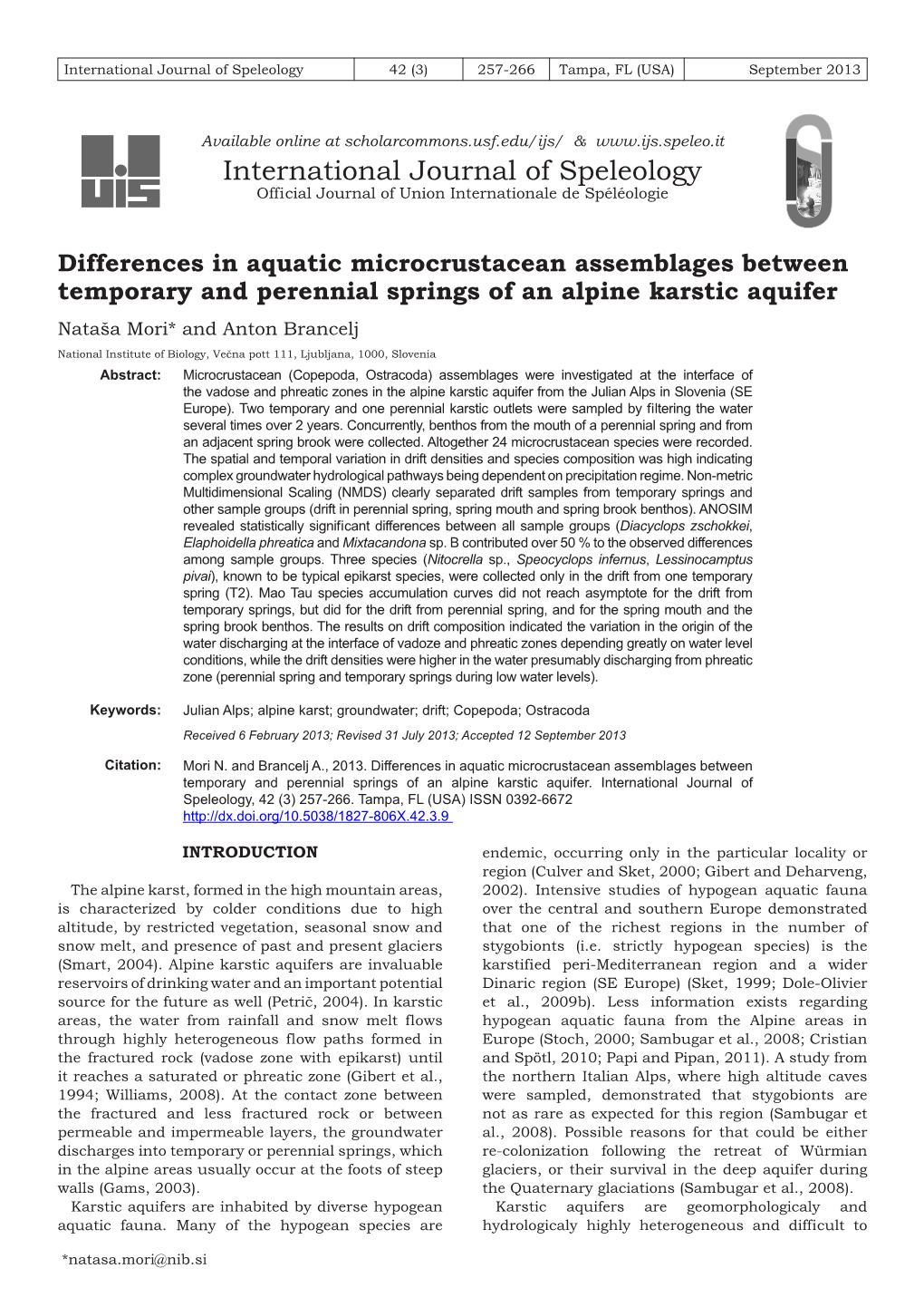 Differences in Aquatic Microcrustacean Assemblages