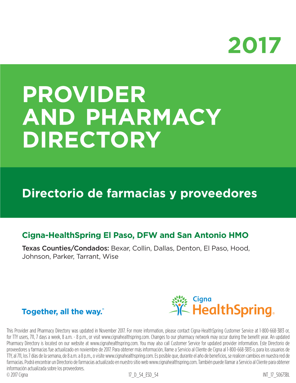 Provider and Pharmacy Directory Provider 2017