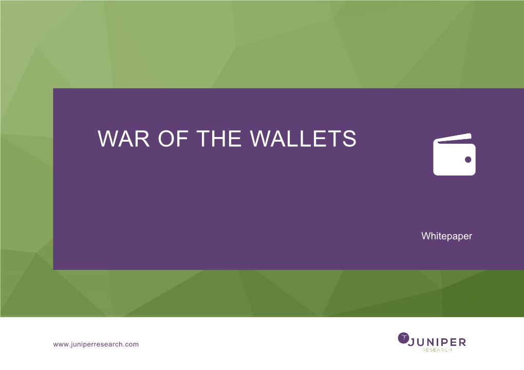 War of the Wallets