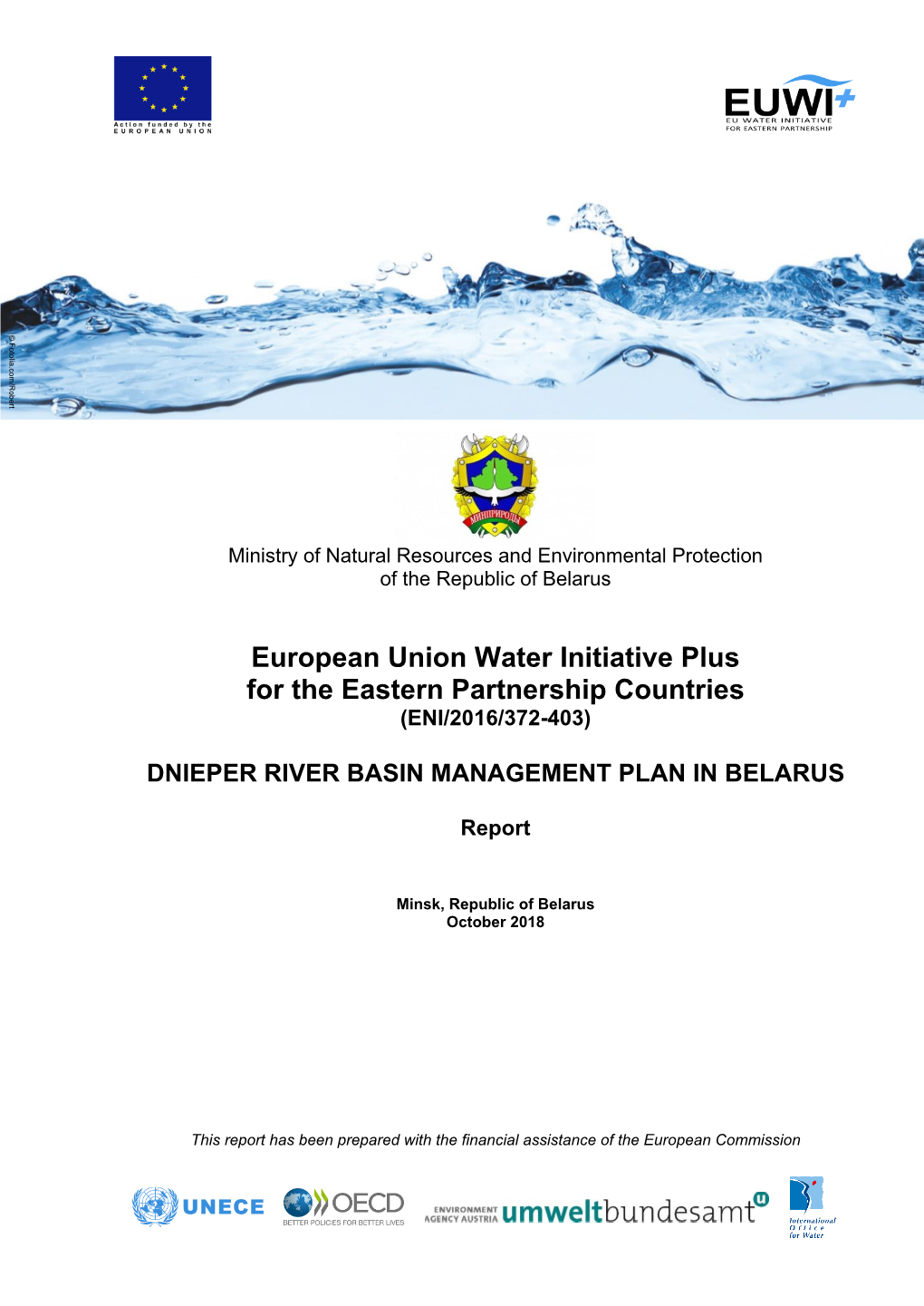 European Union Water Initiative Plus for the Eastern Partnership Countries (ENI/2016/372-403)