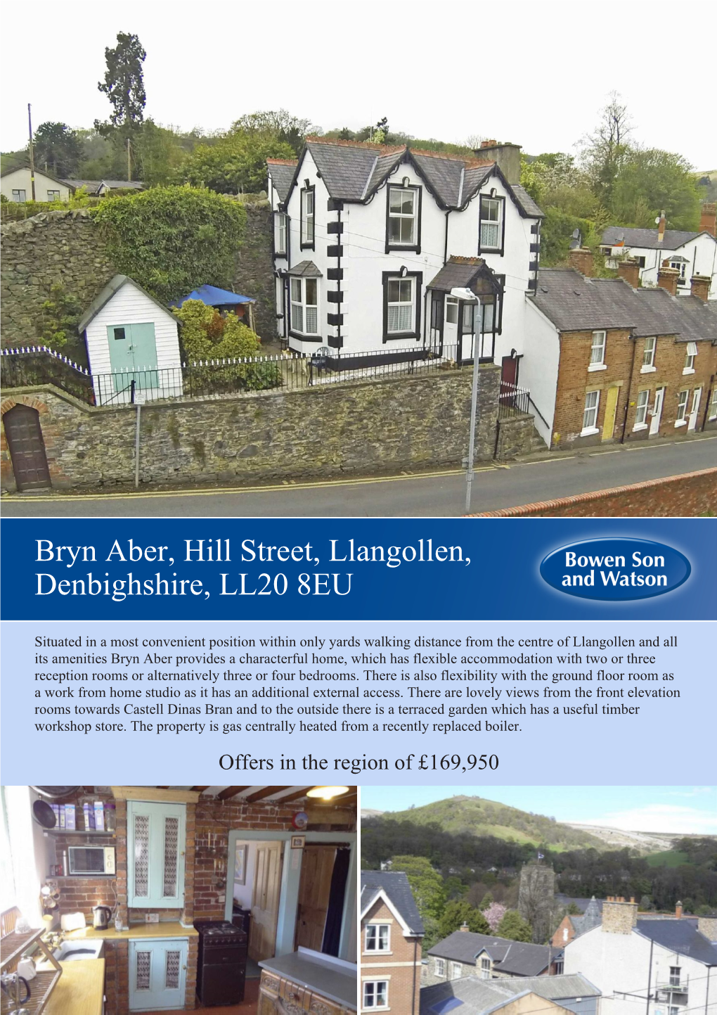 Bryn Aber, Hill Street, Llangollen, Denbighshire, LL20 8EU