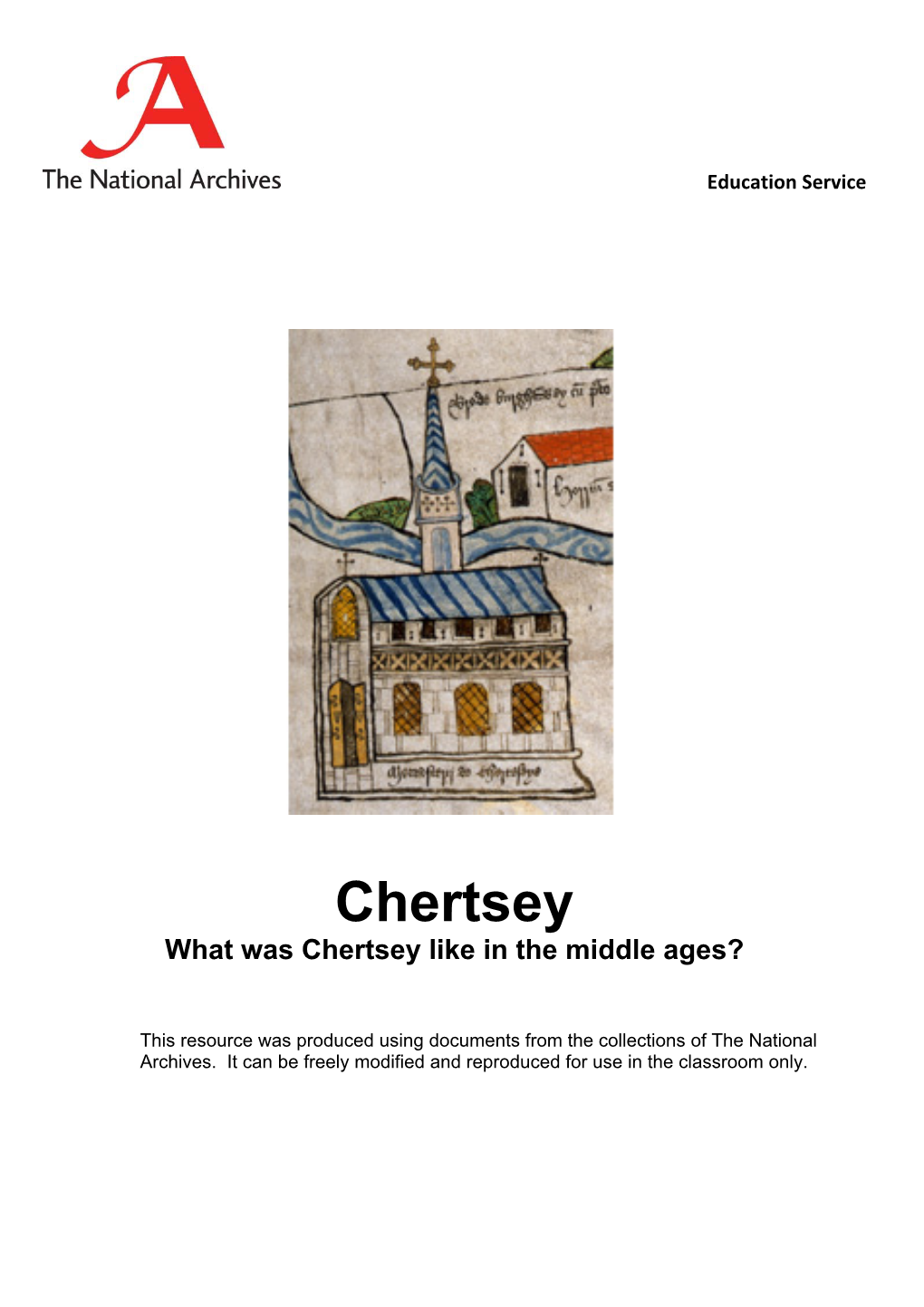 Chertsey What Was Chertsey Like in the Middle Ages?