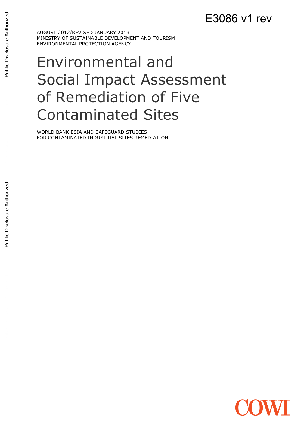 World Bank Document