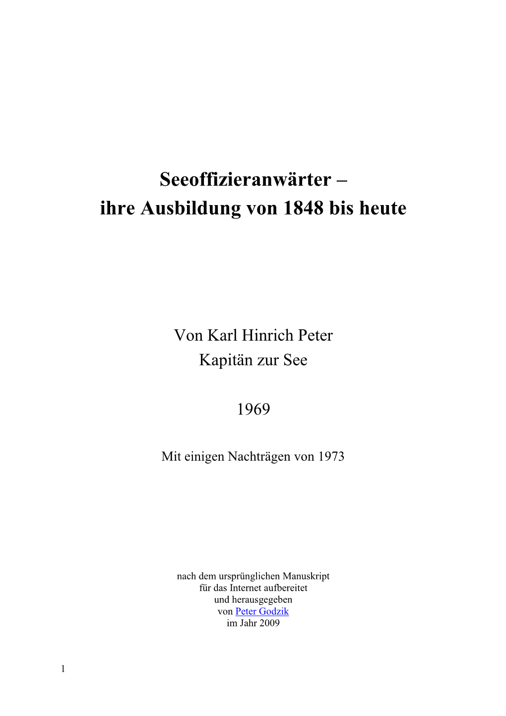 Ihre Ausbildung Von 1848 Bis Heute