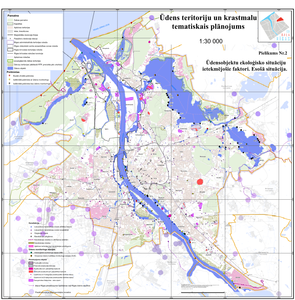 Ūdens Teritoriju Un Krastmalu Tematiskais Plānojums