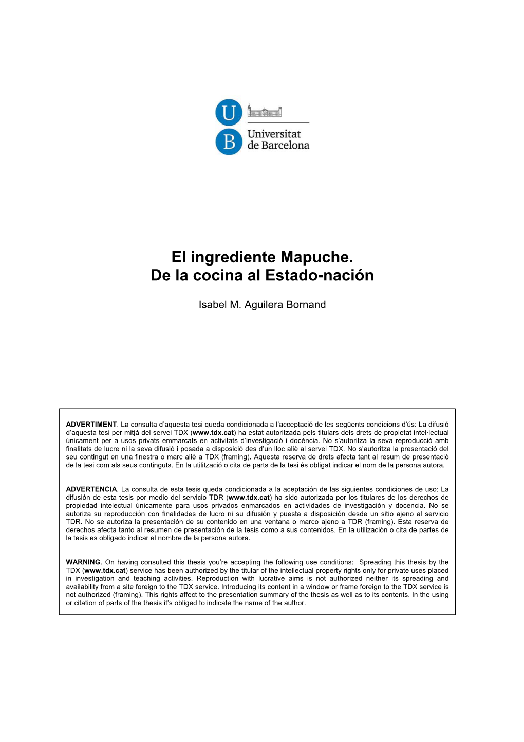 Universidad De Barcelona / Instituto Europeo Del Mediterráneo