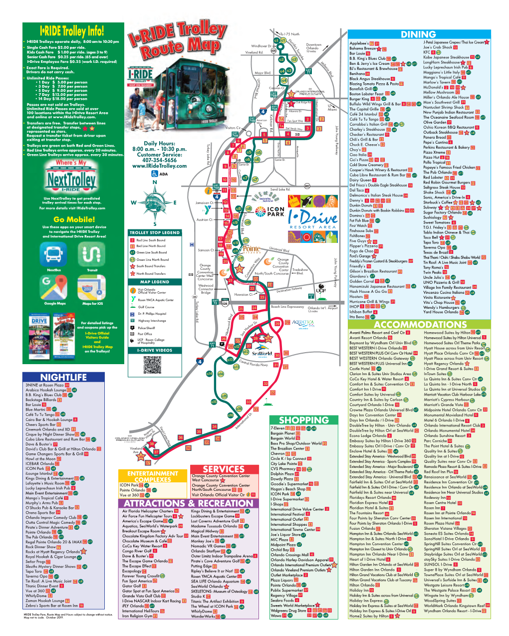 View I-RIDE Trolley Marker