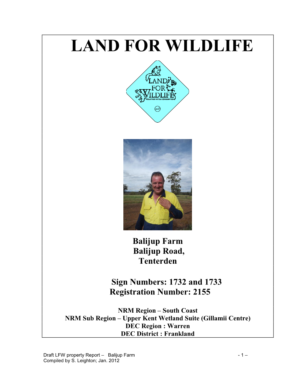 Land for Wildlife