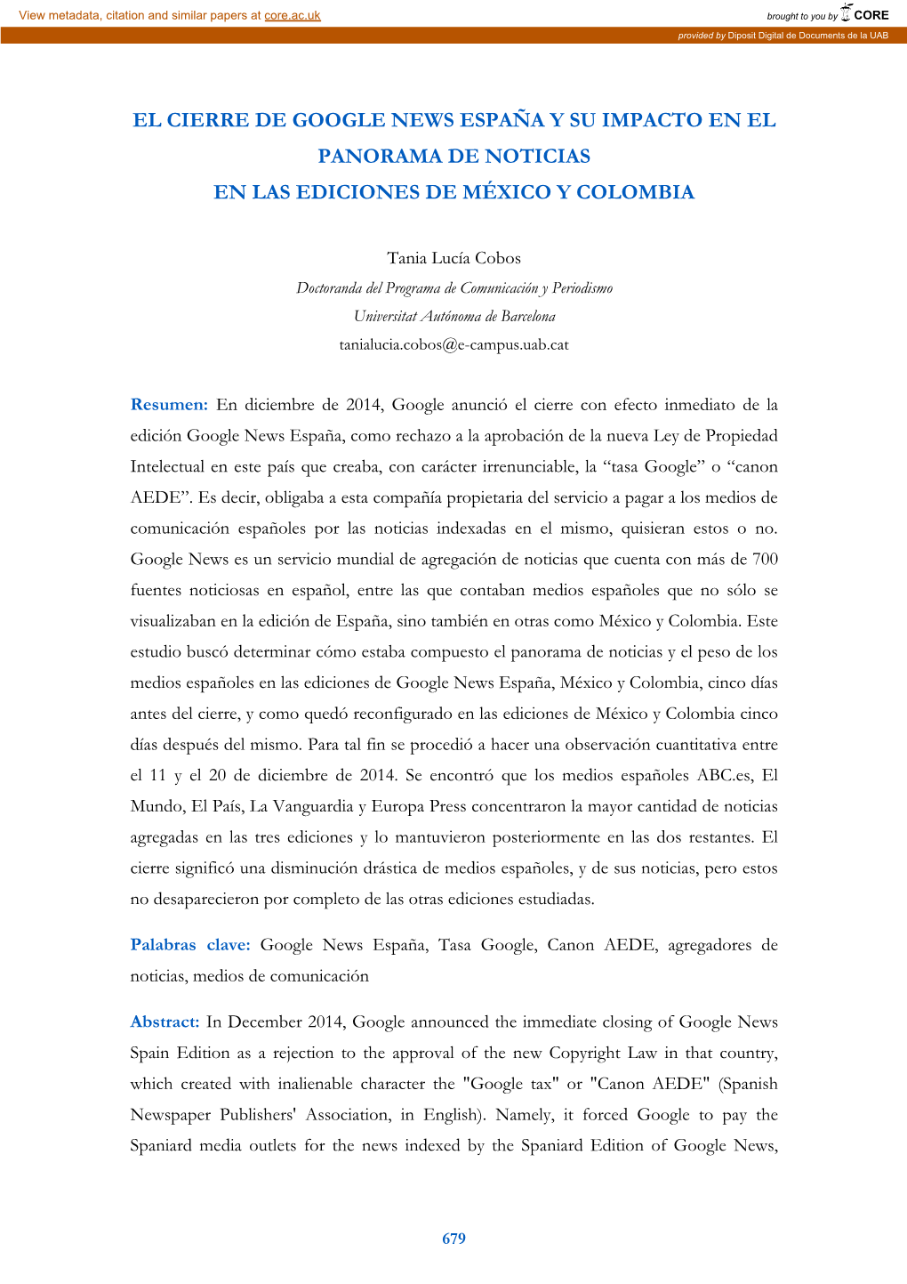 El Cierre De Google News España Y Su Impacto En El Panorama De Noticias En Las Ediciones De México Y Colombia