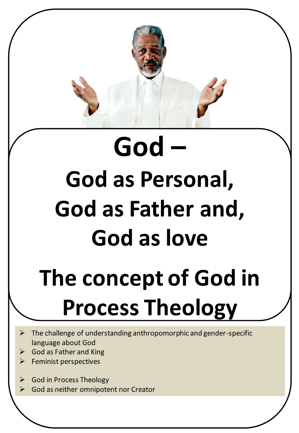 God – God As Personal, God As Father And, God As Love the Concept of God in Process Theology