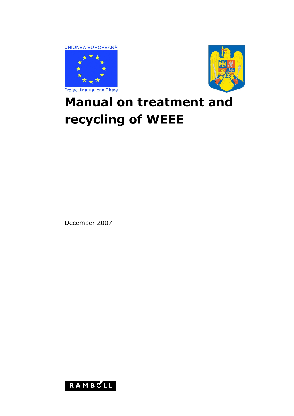 Manual on Treatment And