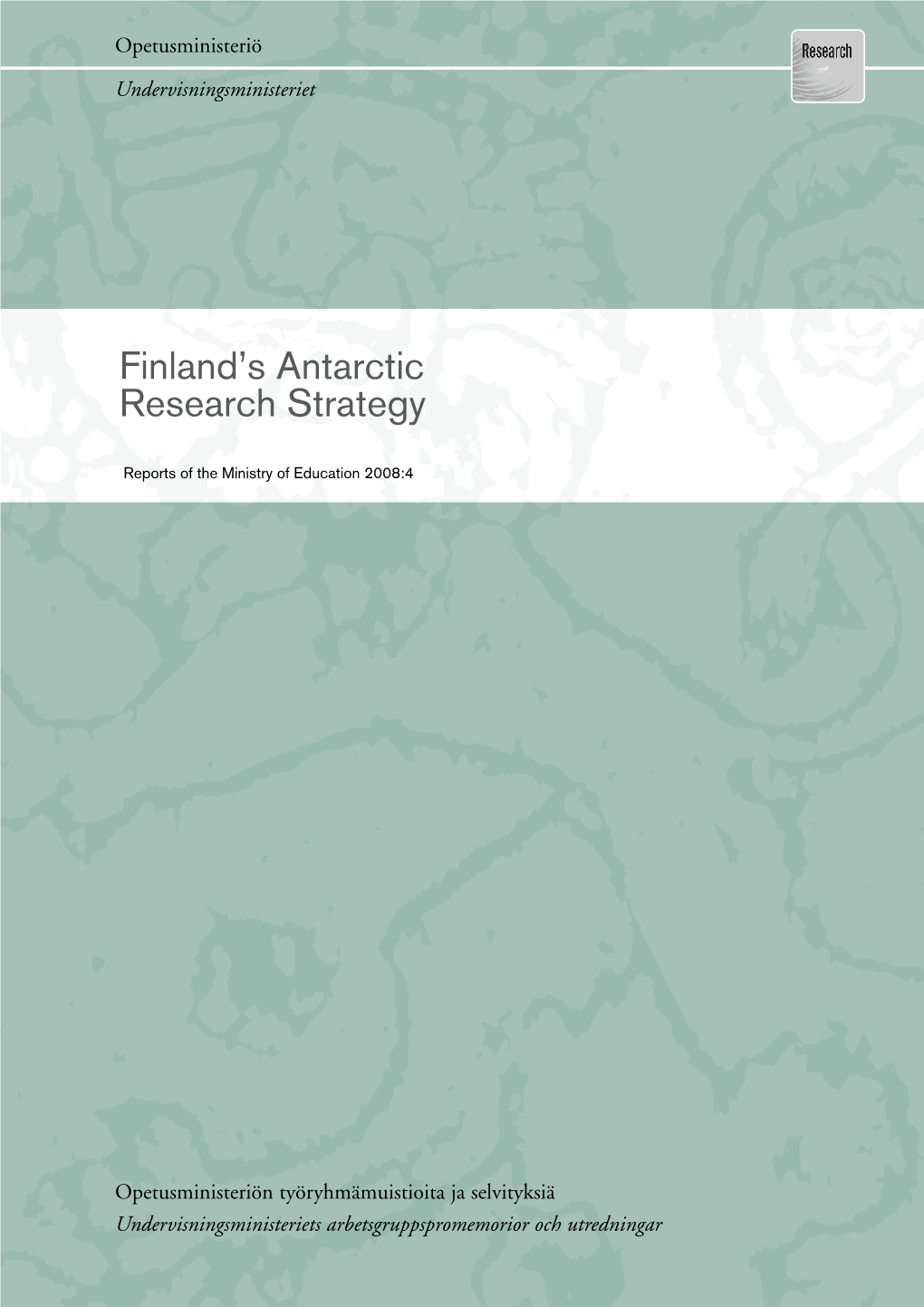 Finland's Antarctic Research Strategy