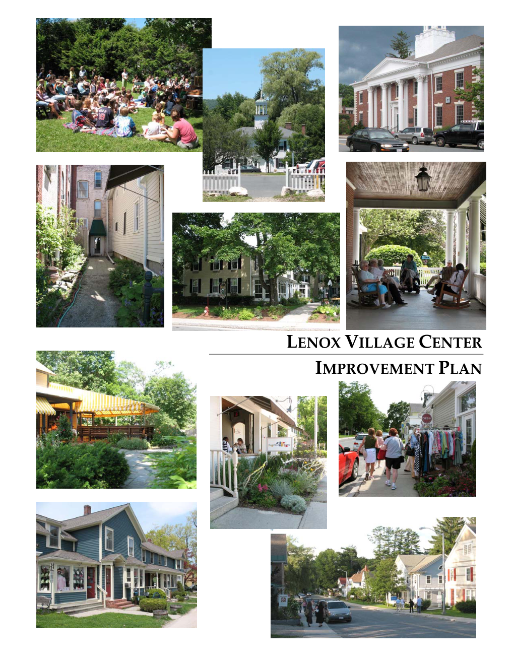 Lenox Village Center Improvement Plan