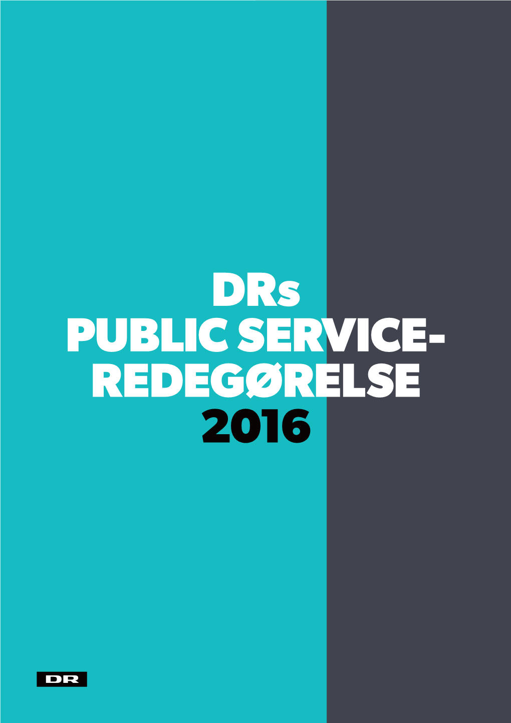 Drs PUBLIC SERVICE- REDEGØRELSE 2016