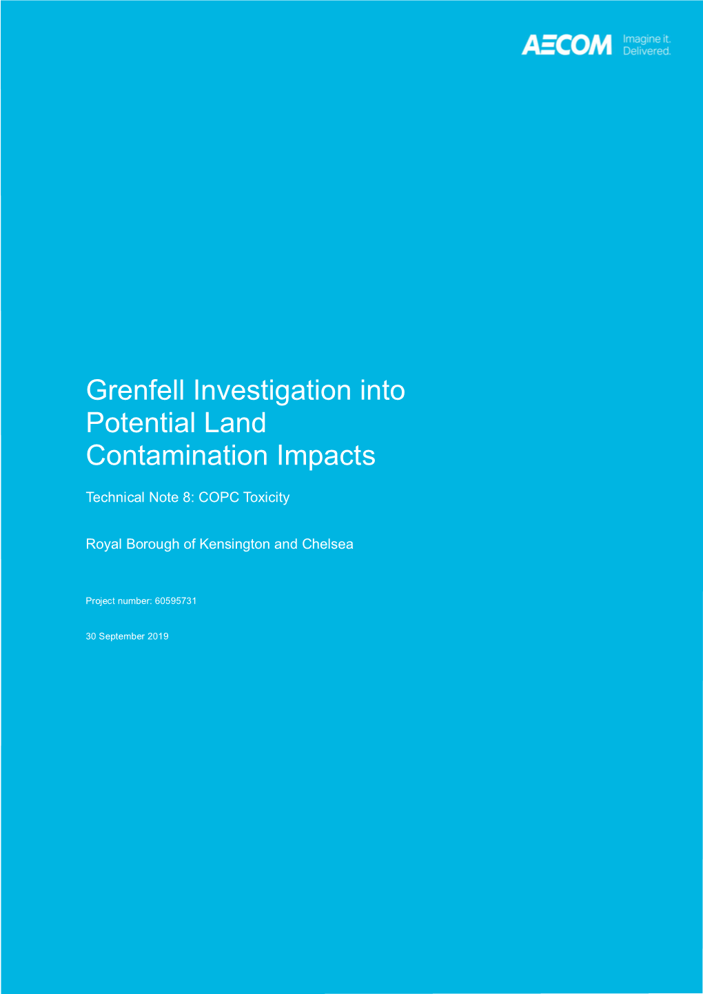 Grenfell Investigation Into Potential Land Contamination Impacts