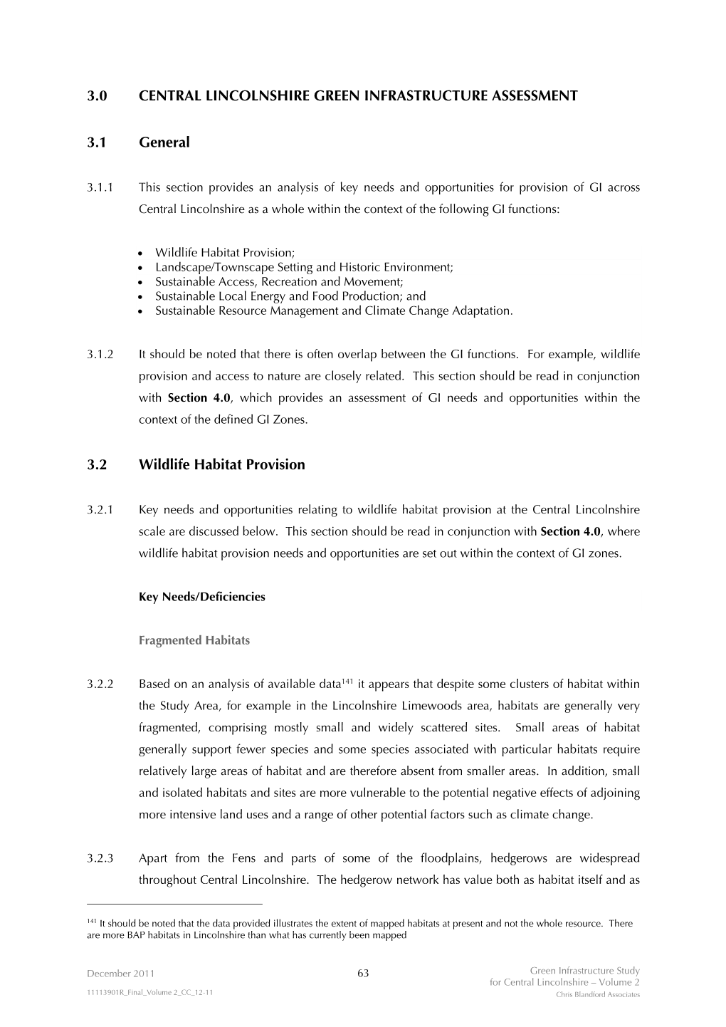 Green Infrastructure Study 3