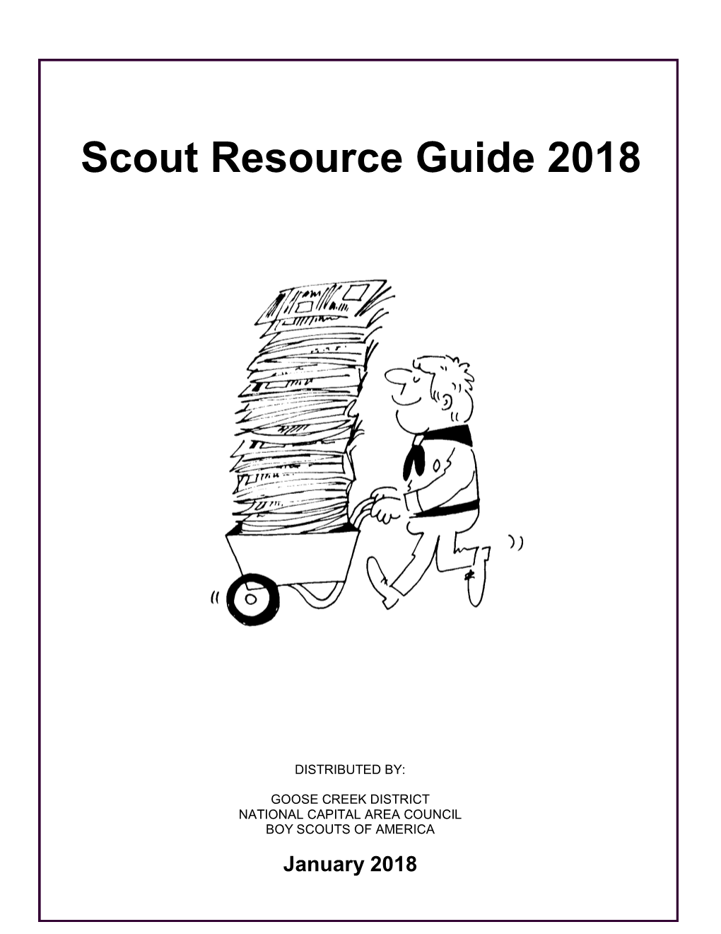 Scout Resource Guide 2018
