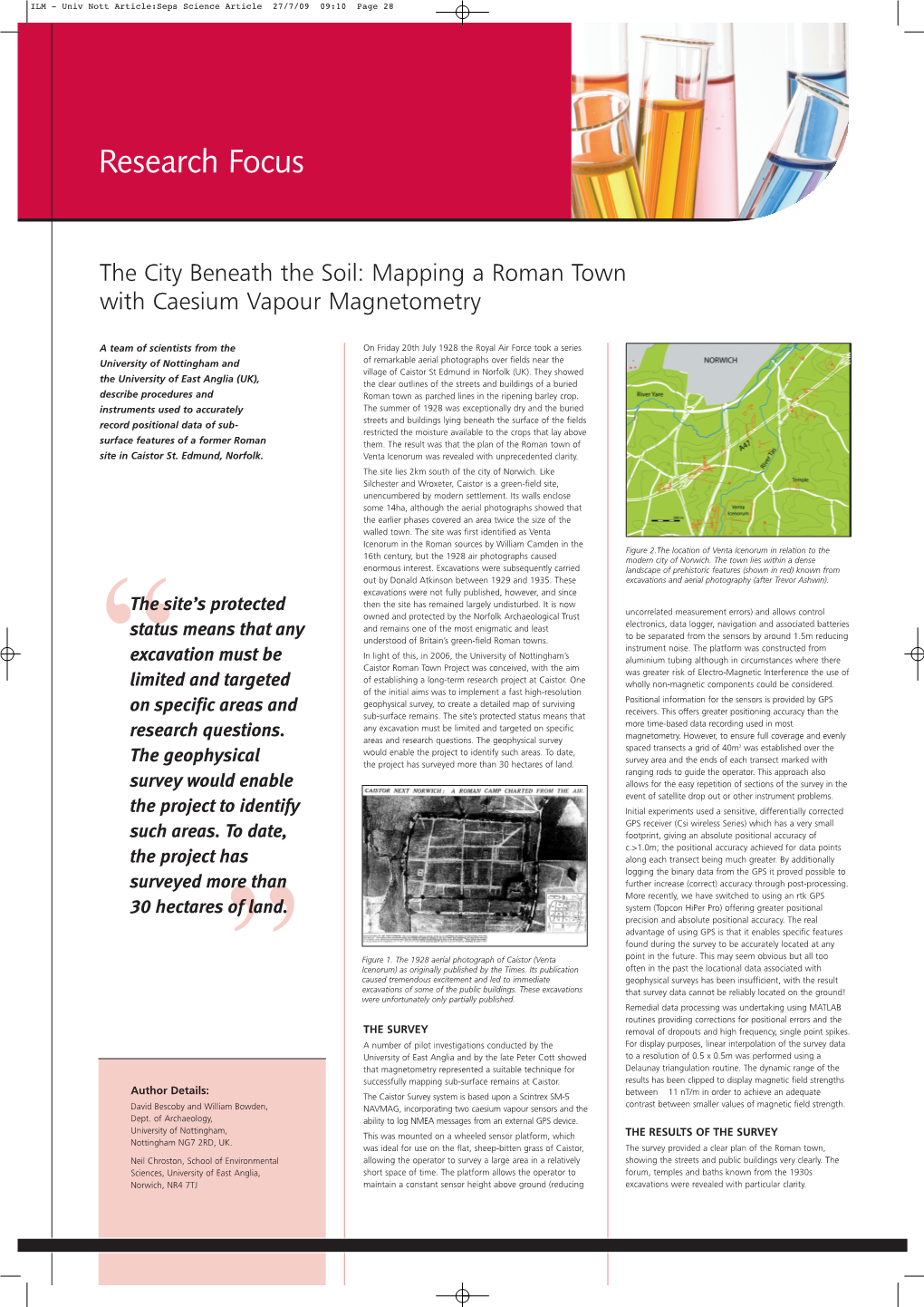 Univ Nott Article:Seps Science Article 27/7/09 09:10 Page 28