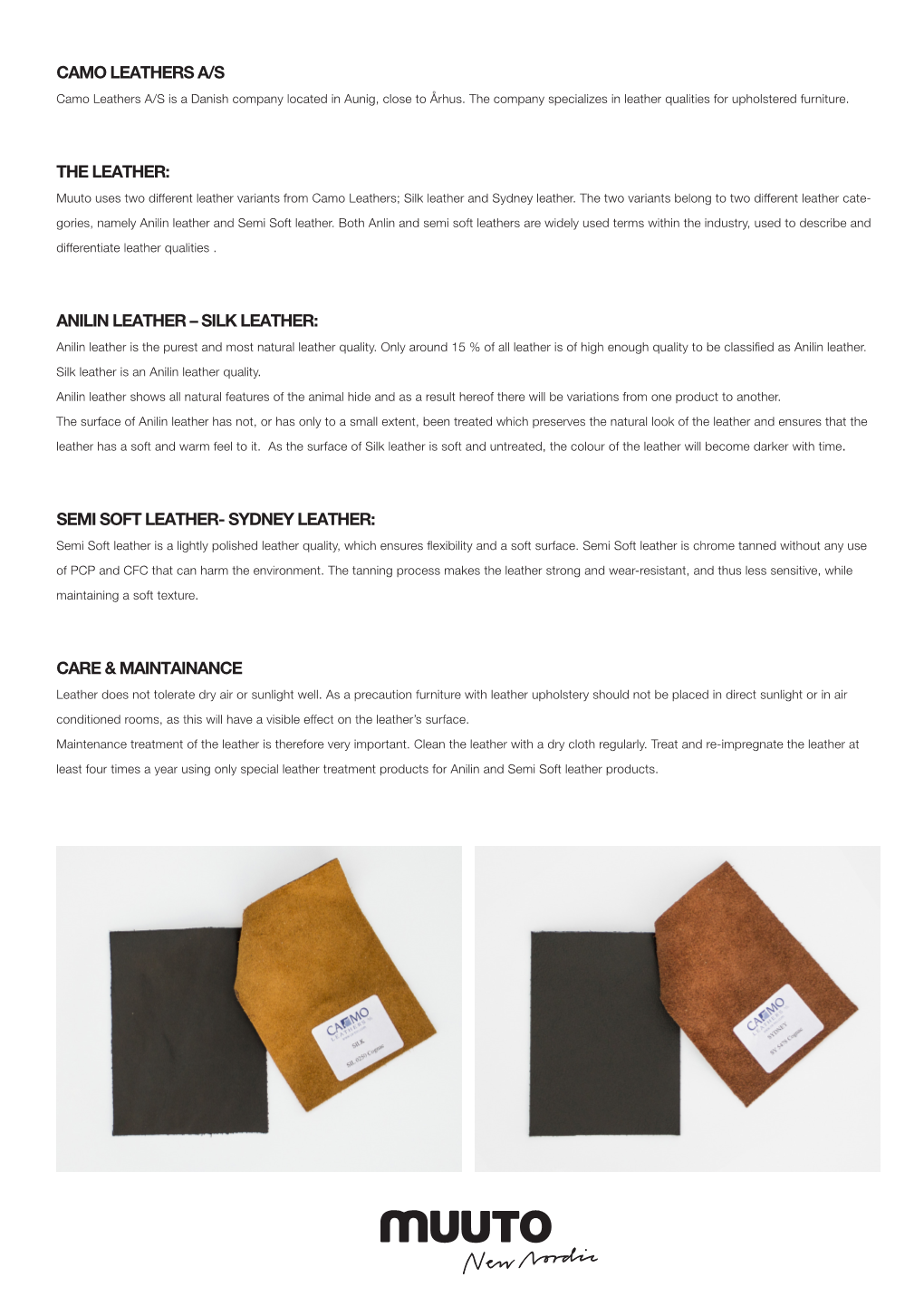 Anilin Leather – Silk Leather: Semi Soft Leather