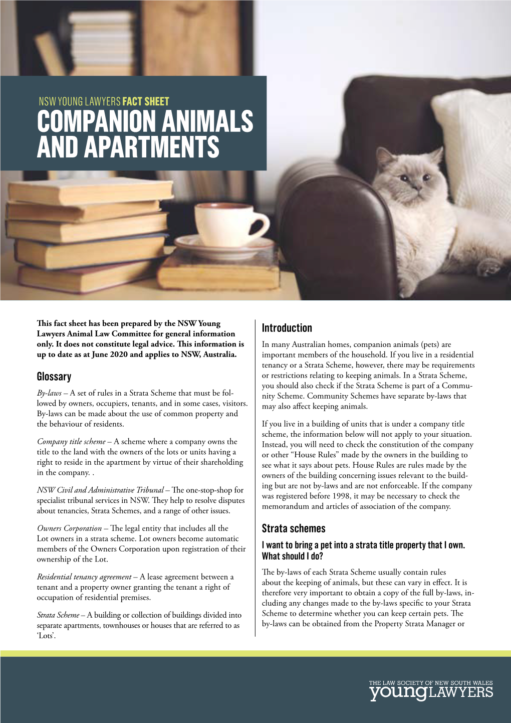 Companion Animals and Apartments