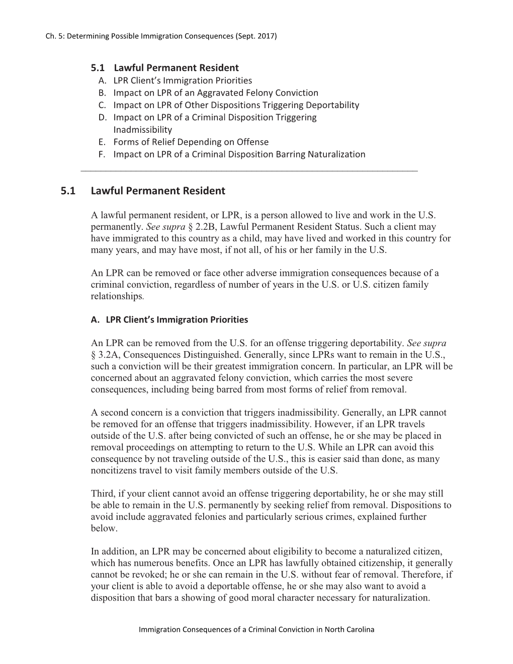 5.1 Lawful Permanent Resident A