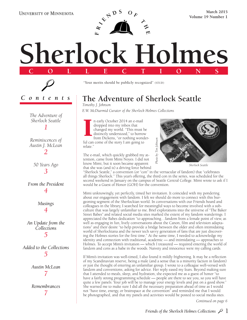 The Adventure of Sherlock Seattle Minnesota Which Have Now Become a Essay Noted in the First Paragraph of This Timothy J