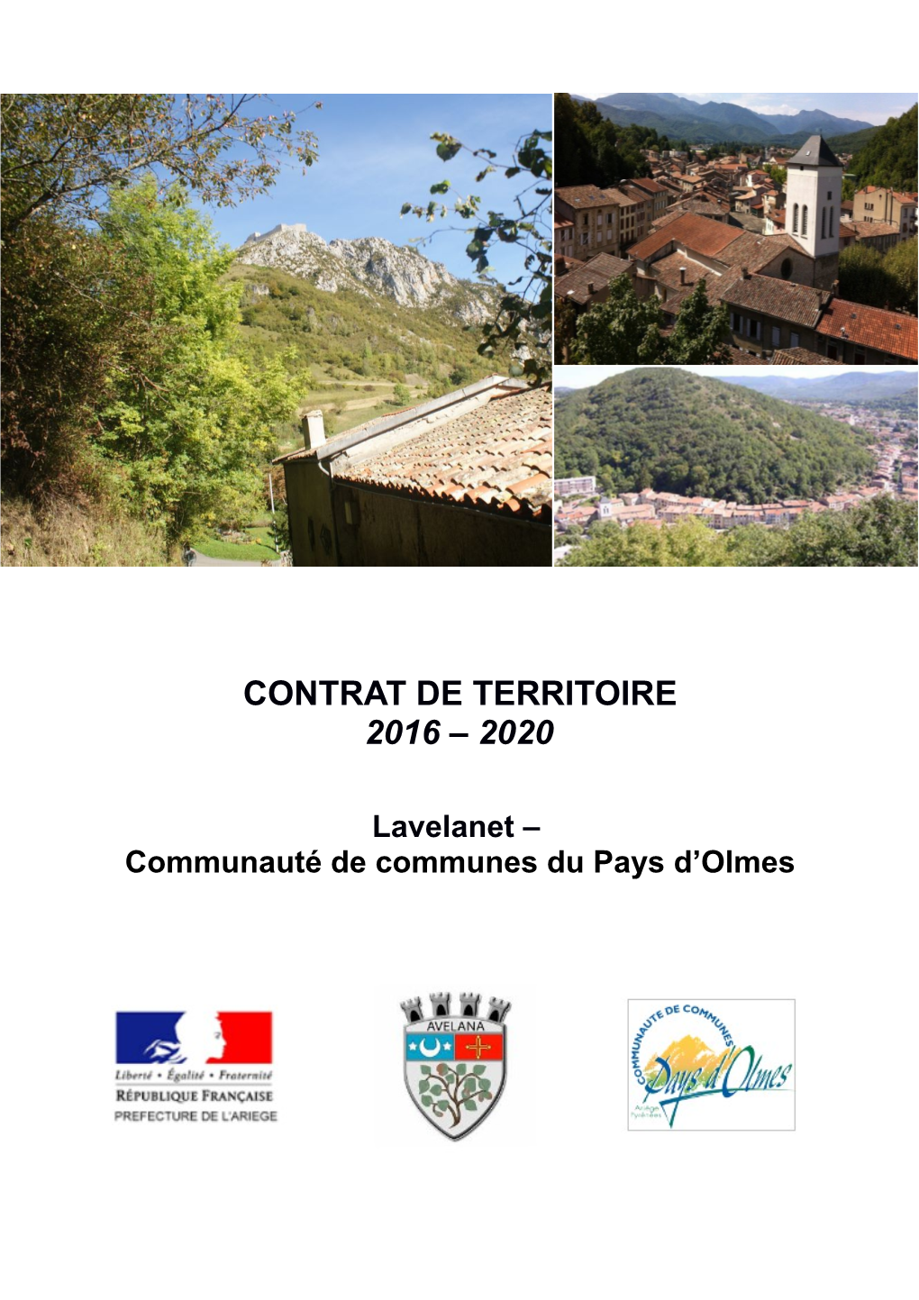 Contrat De Territoire 2016 – 2020