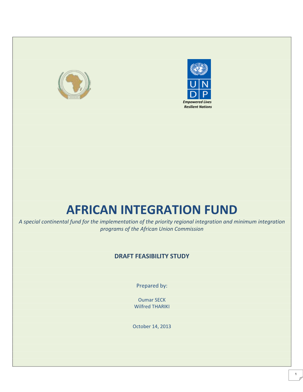 African Integration Fund