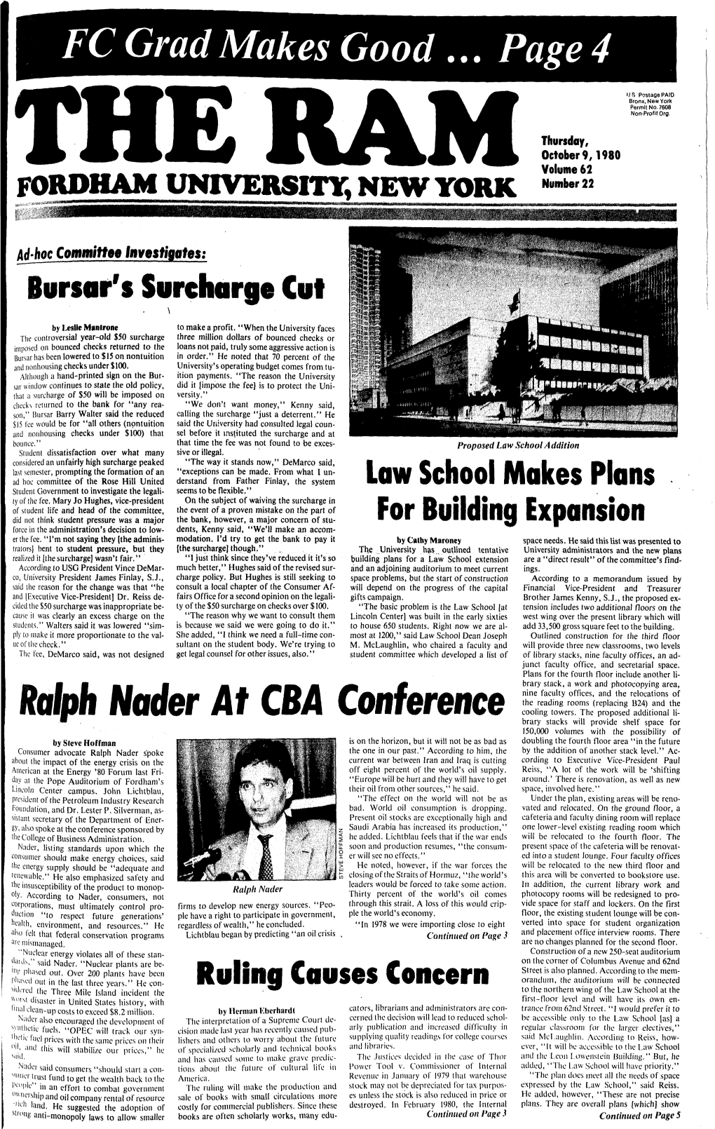 Ralph Nader at CBA Conference Cooling Towers