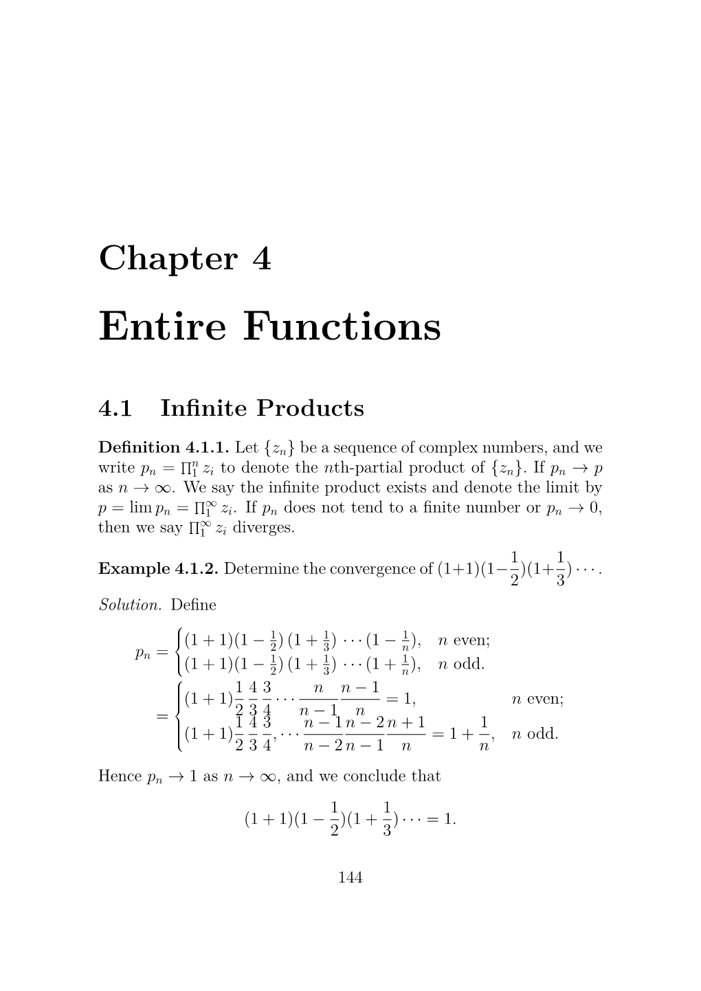 Entire Functions