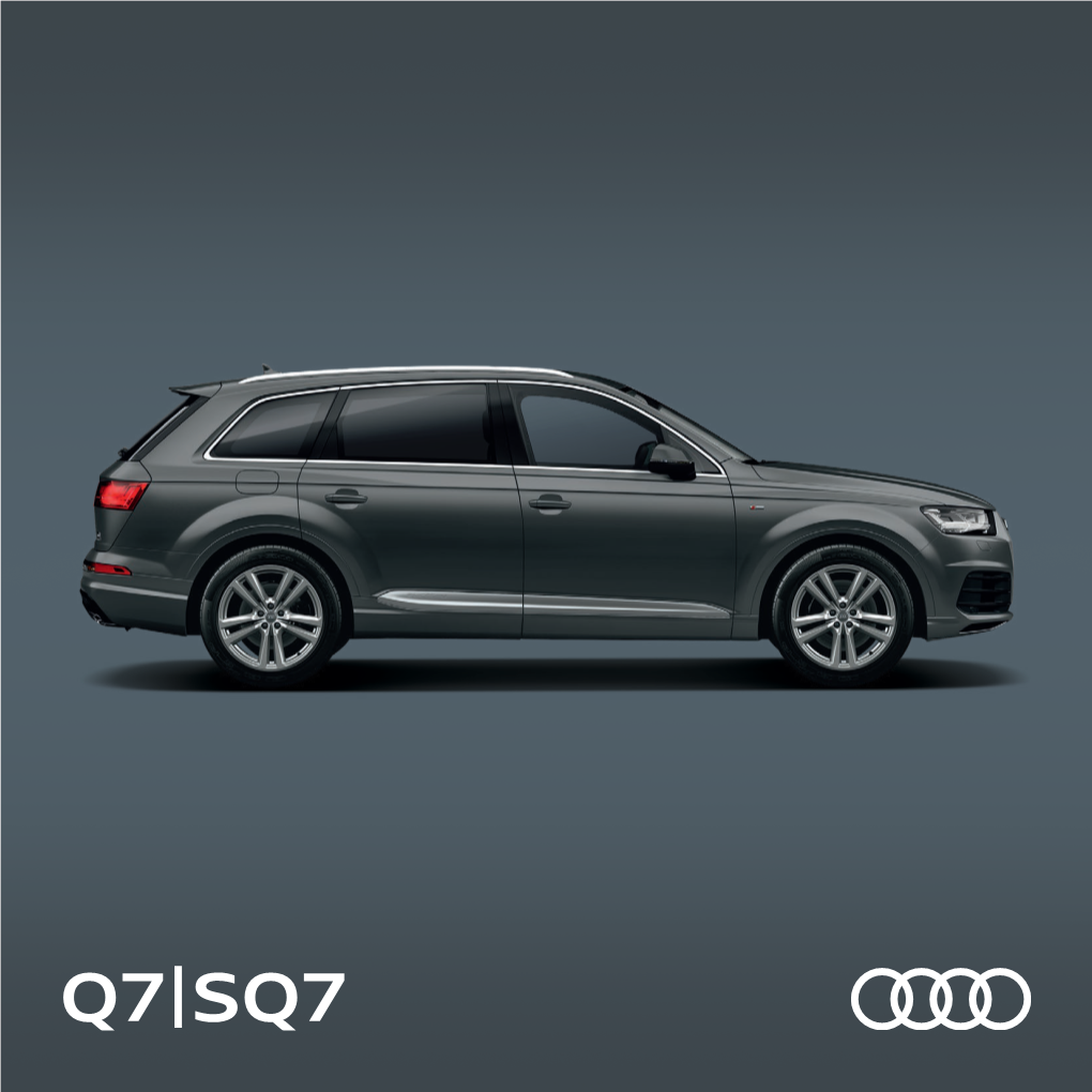 Q7|SQ7 Contents This Guide Is Designed to Give You an Overview of the Features and Options of the Audi Q7range