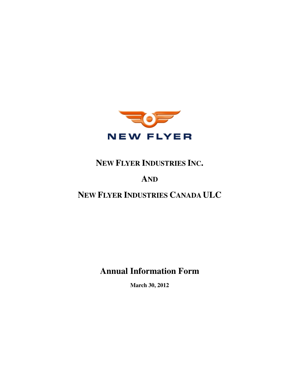 Annual Information Form