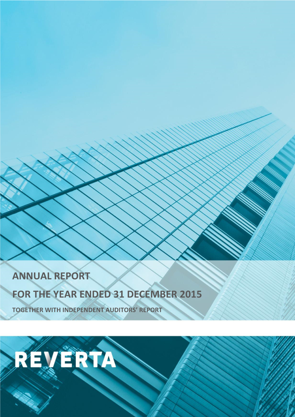 Annual Report for the Year Ended 31 December 2015