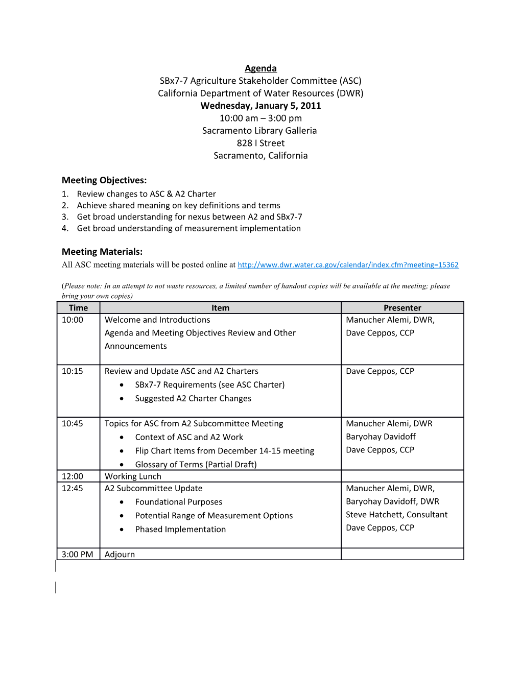 Sbx7-7 Agriculture Stakeholder Committee (ASC)