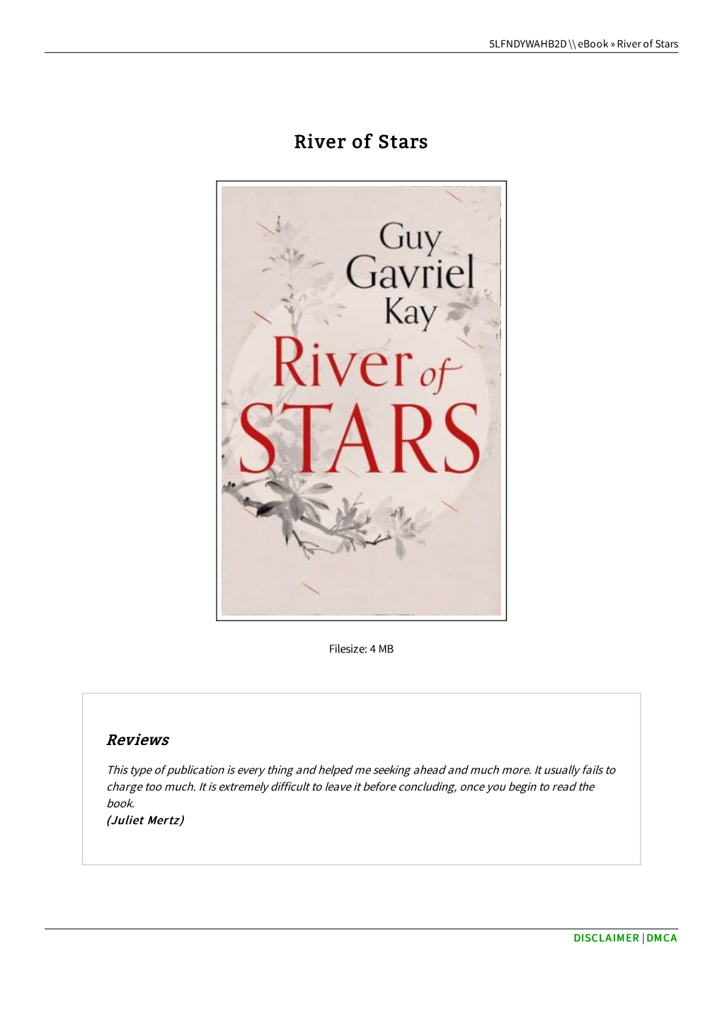 Find PDF # River of Stars